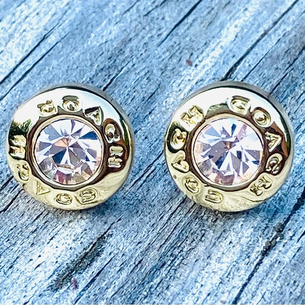 New Coach earrings - Picture 3 of 7